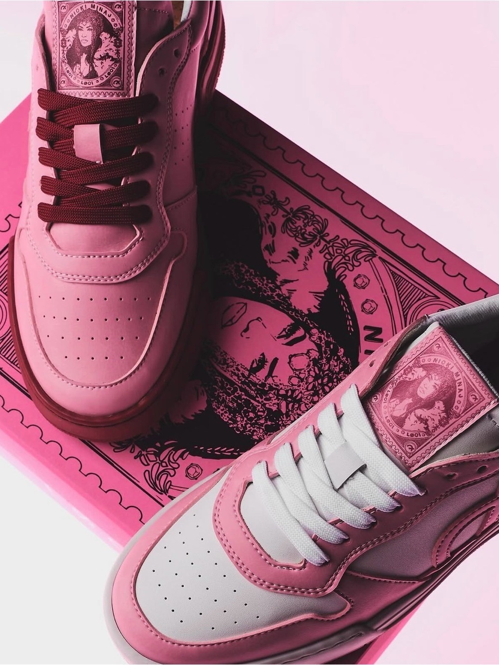 Nicki Minaj loci sneakers Barbie Giuseppe g fore atom apex sold out rare vegan